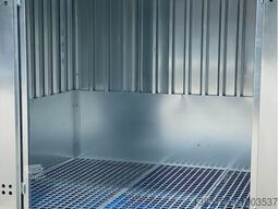Elipo® Umweltcontainer Öl Container Gefahrstoffcontainer 3m x 2m mit Wanne