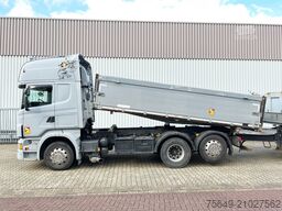Scania R560 6x2 R560 6x2, V8, Retarder, Liftachse, Standklima, Alu-Bordwände, ca. 15m³