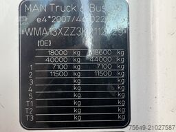 MAN TGX 18.500 4X2 LLS TGX 18.500 4X2 LLS, Retarder, Vollumer