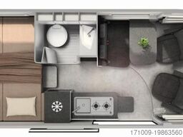 HYMER/ERIBA Redwood 600 Sport Schlafdach Autarkie