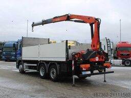 MAN TGA 26.430, EURO 3, 6X2,CRANE PALFINGER PKK12500