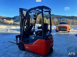 Toyota 8FBET15 Electric Forklift – Load Weight Indicator