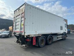 Scania R480 3 axle container truck with/ lift.