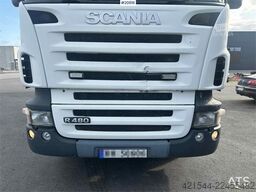 Scania R480 3 axle container truck with/ lift.