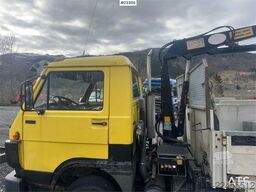 MAN 8.150 crane truck w/ 3-way tipper on the body. WAT