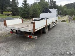Iveco 75E18 crane truck with Hiab 055XS D3 crane for sal
