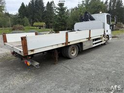 Iveco 75E18 crane truck with Hiab 055XS D3 crane for sal