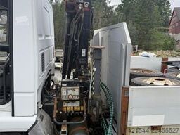 Iveco 75E18 crane truck with Hiab 055XS D3 crane for sal