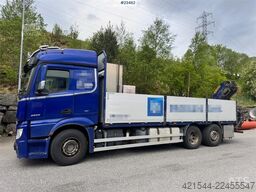 Mercedes-Benz Actros 2553 6x2 crane truck with 19 tm Palfinger c