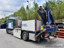 Mercedes-Benz Actros 2553 6x2 crane truck with 19 tm Palfinger c