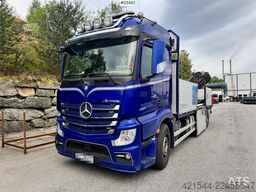 Mercedes-Benz Actros 2553 6x2 crane truck with 19 tm Palfinger c