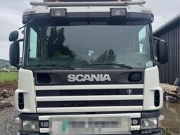 Scania P124 Tridem Hooklift & Crane Truck – Hooklift Cont