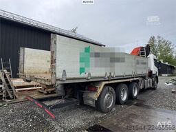 Scania P124 Tridem Hooklift & Crane Truck – Hooklift Cont