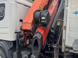 Scania P124 Tridem Hooklift & Crane Truck – Hooklift Cont