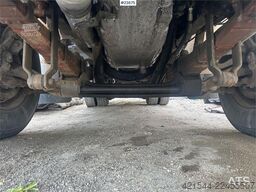 Scania P93H crane truck with 14 t/m crane and Laxo attach