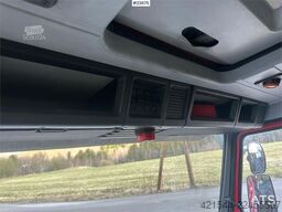 Scania P93H crane truck with 14 t/m crane and Laxo attach