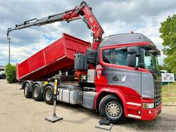 Scania G490 8x4 TRIDEM TIPPER + CRANE FASSI F275A.2.25...