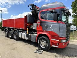 Scania G490 8x4 TRIDEM TIPPER + CRANE FASSI F275A.2.25...