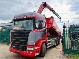 Scania G490 8x4 TRIDEM TIPPER + CRANE FASSI F275A.2.25...