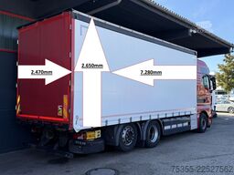 MAN TGX 26.480 XXL Euro6Retarder 7,28m Festaufbau!