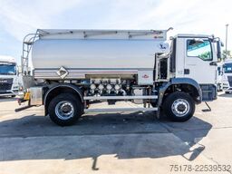 MAN TGM 18.340 4X4 + CM 12.000L+4COMP.