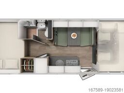 SUNLIGHT A 70, Navi,Twin RFK,Sat,TV,Markise,Green Trail