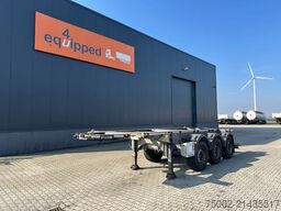 Van Hool 3-ASSIGE OPLEGGER 20FT ADR CHASSIS / EMPTY WEIG...