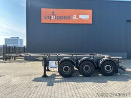 Van Hool 3-ASSIGE OPLEGGER 20FT ADR CHASSIS / EMPTY WEIG...