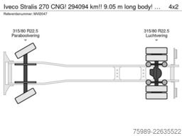 Iveco Stralis 270 CNG! 294094 km!!  9.05 m long body!...