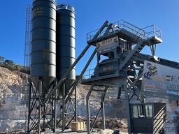 FABO concrete plants mobile concrete mixing plants 120 m³/h