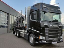 SCANIA R590 6x4 Schemel/Kran TAJFUN LIV oder EPSILON