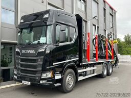 SCANIA R590 6x4/Plattform/Kran TAJFUN LIV L150Z