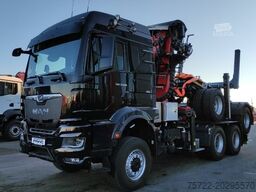 MAN TGS 33.520 BL 6X6 Langholz + Nachläufer