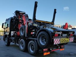 MAN TGS 33.520 BL 6X6 Langholz + Nachläufer