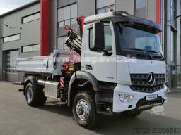 MERCEDES-BENZ AROCS 1835/4x4/3S-KIPPER/FASSI/SOFORT VERFÜGBAR