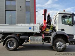 MERCEDES-BENZ AROCS 1835/4x4/3S-KIPPER/FASSI/SOFORT VERFÜGBAR