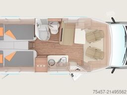 WEINSBERG CaraCompact MB 640 MEG Pepper AHK, LED, 4,2t