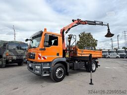 MAN TGM 18.340BB/Meiller+PalfingerPK11001B+Greifer