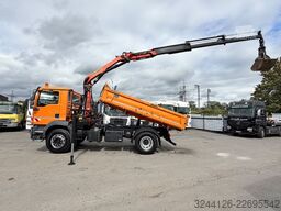 MAN TGM 18.340BB/Meiller+PalfingerPK11001B+Greifer