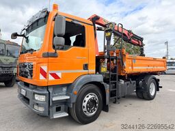 MAN TGM 18.340BB/Meiller+PalfingerPK11001B+Greifer