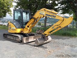 Komatsu PC55MR-5E0 with 3 buckets