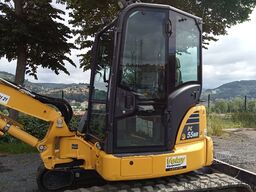 Komatsu PC55MR-5E0 with 3 buckets