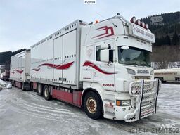 Scania R620 6x2 Livestock Transport Truck with Limetec Dr