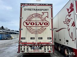 Volvo FH16 700 6x4 livestock transport truck with Traile