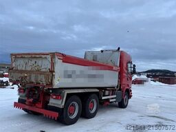 Scania R730 6x4 snow plow–equipped tipper truck with unde