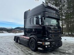 Scania R730 6x4 Tractor Unit with Hydraulics and Raised X