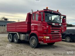 Scania R580 6x4 Tipper truck. Comes with new EU approval.