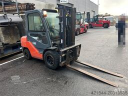 Toyota 02-8FDJF35 Forklift w/ Hydraulic Forks and Side Sh