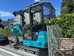 Airman AX19-7 Mini Excavator with 2 Buckets and 2021 BK M