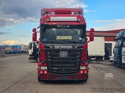 SCANIA R 580 * V8 * KIPP * STANDKLIMA *  90T ZUGLAST *